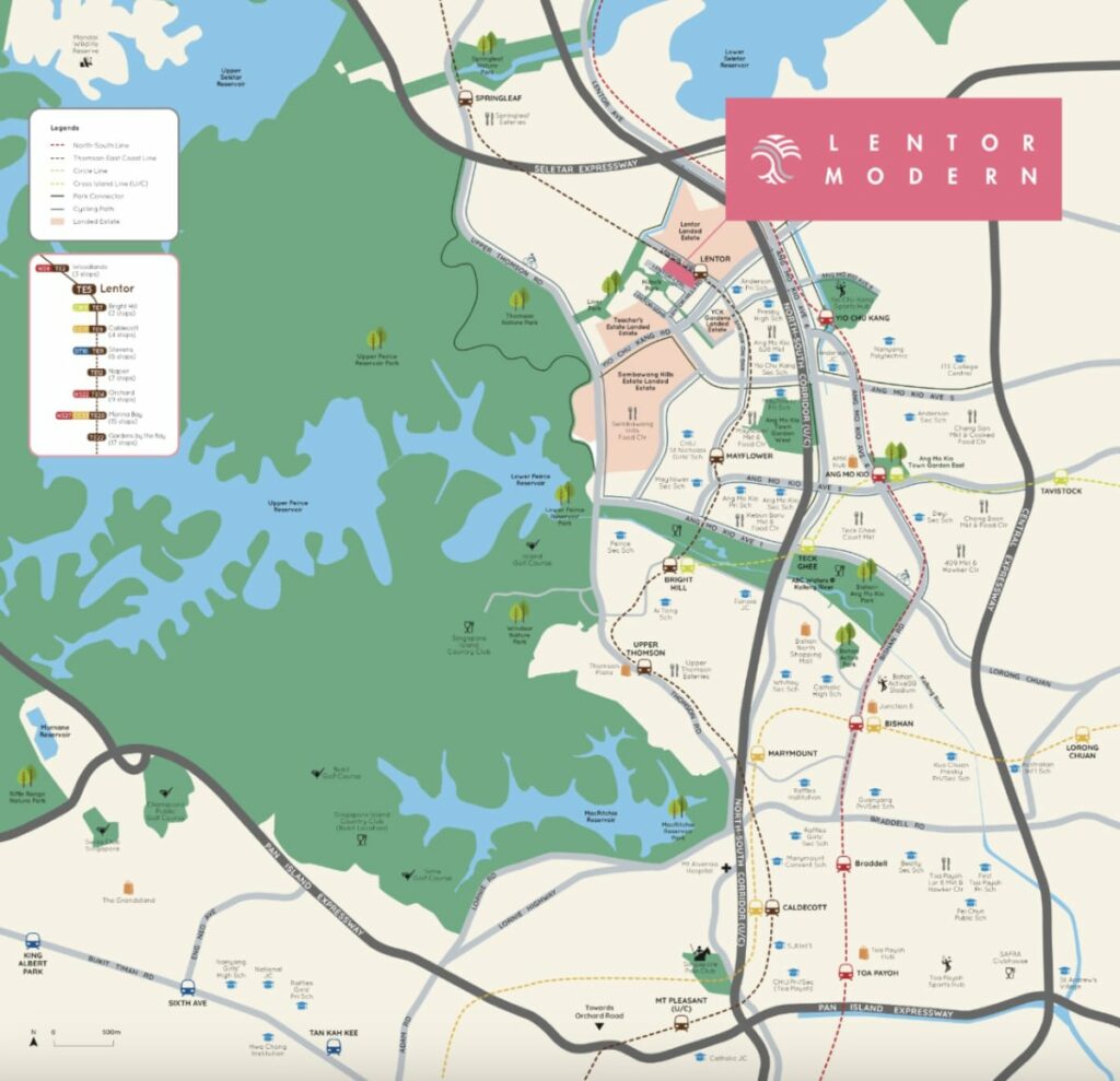 lentor-modern-location-map